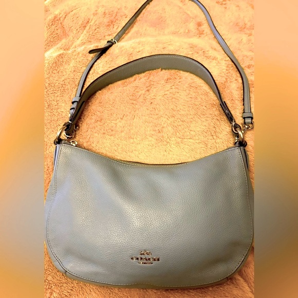 WOW*Coach Blue Sutton Crossbody Bag *SALE* - Picture 3 of 9